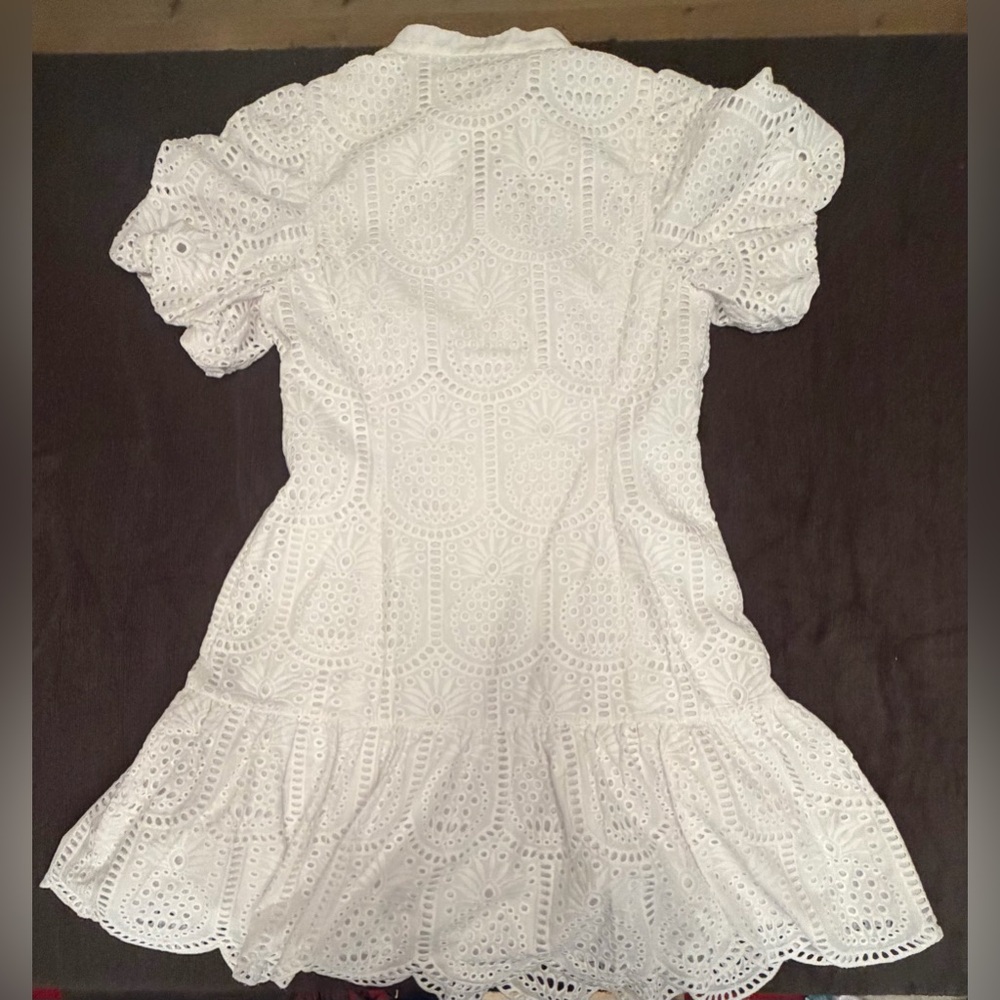 Lilly Pulitzer White Eyelet Mini Dress - Picture 8 of 11
